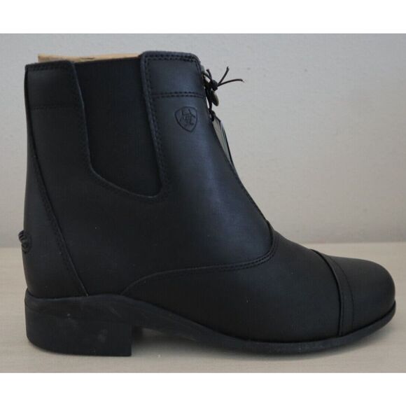 Ariat 10015198 Kids' Sz 5M Women's Sz 6-6.5 Black Scout Zip Paddock Boots - Picture 9 of 16